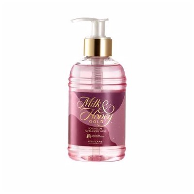 Жидкое мыло для рук и тела с розовым нектаром Milk & Honey Gold