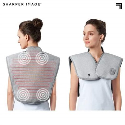 Массажер Sharper Image для шеи и плеч с подогревом оптом