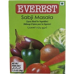 Приправа Овощная Сабджи Масала Sabji Masala Everest 50 гр.