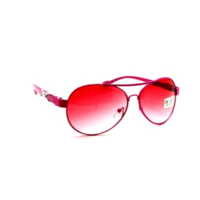 Подростковые солнцезащитные очки extream 7009 малиновый розовый