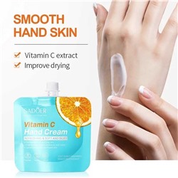 Питательный и восстанавливающий крем для рук Vitamin C Hand Cream Объем: 30 гр