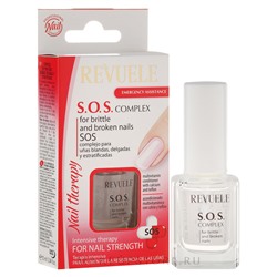 Комплекс Revuele SOS для мягких тонких и расслаивающихся ногтей 10 ml