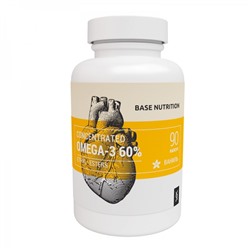 Жирные кислоты Омега-3 60% концентрат Concetrated Omega-3 60% CMTech 90 капс.