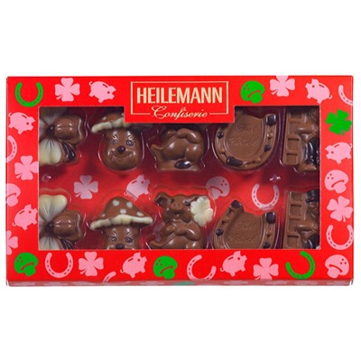 Набор шоколадных фигурок HEILEMANN "На счастье" 100гр