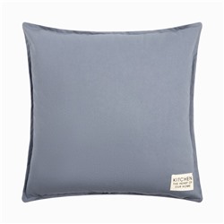 Подушка Этель, 45х45+1 см, синий, 100% хлопок