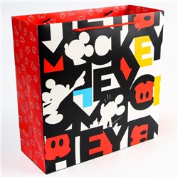 Пакет ламинат "Mickey", Микки Маус, 30 х 30 х 12