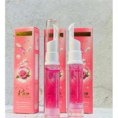 Сыворотка блеск для губ Kiss beauty Rose Lip Serum 10мл