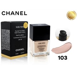 Тональный крем Chanel Subli'Mine Fond de Teint Fluide SPF20 (103)