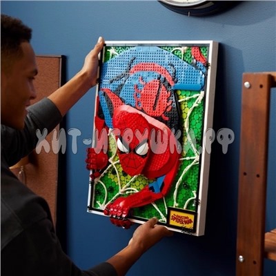 Конструктор Картина Невероятный Человек-Паук Мстители 2099 дет. 88010, 88010