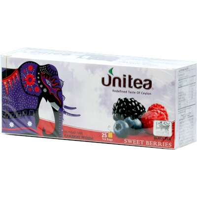 UNITEA. Sweet berries карт.пачка, 25 пак.