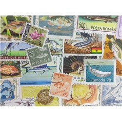 Набор различных марок, Мечта рыбака (20 шт.)