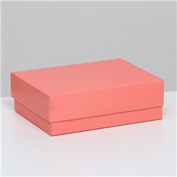 Коробка складная, розовая, 16,5 х 12,5 х 5,2 см