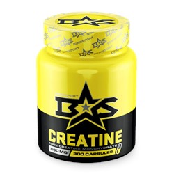 Креатин Моногидрат Creatin Monohydrate 500 mg Binasport 300 капс.