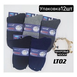 Мужские носки тёплые Мини LT02