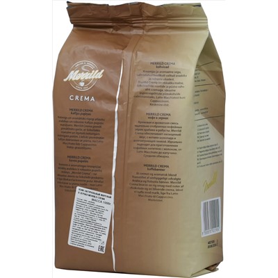 Merrild. Crema (зерновой) 1 кг. мягкая упаковка