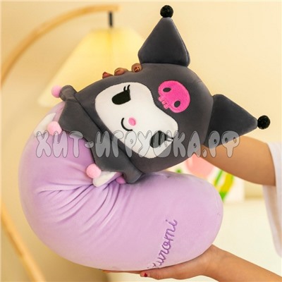 Мягкая игрушка обнимашка аниме Куроми Kuromi Melody 60 см 230524-1 / QY007-1, 230524-1