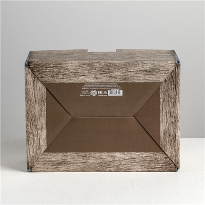 Коробка‒пенал «GIFT», 26 × 19 × 10 см