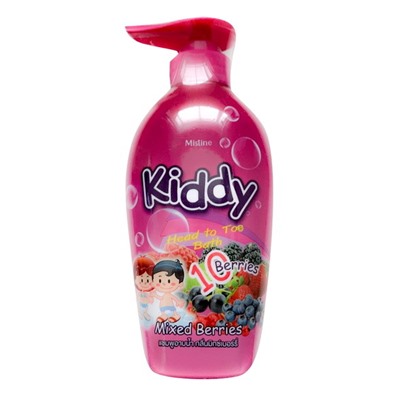 Шампунь-гель для душа для детей Kiddy c ароматом ягод Mistine 400 мл / Mistine Kiddy Head to toe Mixed Berries 400 ml