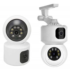 Беспроводная Камера SQ001-W Wi-Fi с двумя объективами, датчик движения оптом