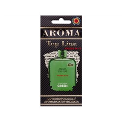 Ароматизатор для авто подвесной картонный парфюмированный AROMA TOP LINE по мотивам Green