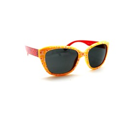 Детские солнезащитные очки - look style 8876 желтый красный