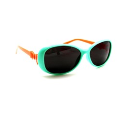 Детские солнцезащитные очки зеленый оранжевый