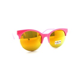 Подростковые солнцезащитные очки bigbaby 7006 розовый зеркальный