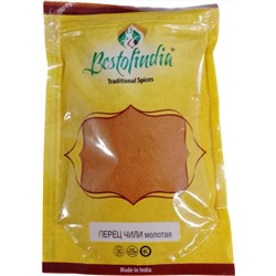 Перец красный чили молотый Red Chilli Pepper Powder Bestofindia 100 гр.