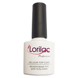 Верхнее велюровое покрытие Lorilac Professional Velour Top Coat 10 ml