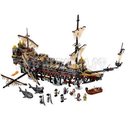 Конструктор Пиратский корабль 2324+ дет. 10680 / T1042, 10680 / T1042