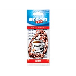 Ароматизатор для авто подвесной "AREON" MON CLASSIC REFRESHMENT Coffee уп-ка 10шт цена за 1 шт.