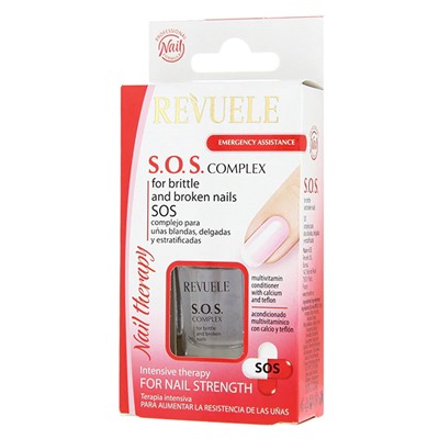Комплекс Revuele SOS для мягких тонких и расслаивающихся ногтей 10 ml