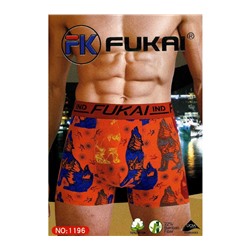 Мужские трусы Fukai 1196 боксеры хлопок XL-4XL