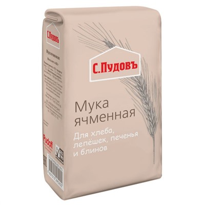 Мука ячменная С.Пудовъ 400 гр.