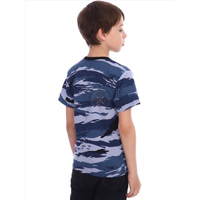 футболка детская (кулирка) камыш голубой