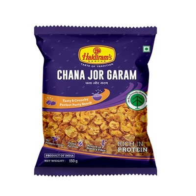 Закуска индийская Чана Джор Гарам Chana Jor Garam Haldiram’s 200 гр.