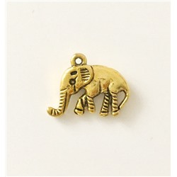 Подвеска Большой Слон (золото) ПКН22