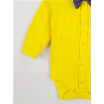 Боди-рубашка, 1808 , желтое