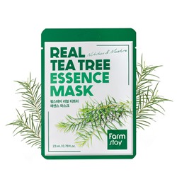 Тканевая маска для лица с экстрактом чайного дерева FarmStay Real Tea Tree Essence Mask