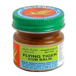 Бальзам Летающий тигр Flying Tiger Cub Balm Rangoon Chemicals 15 гр.