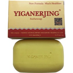 Серное мыло Иганержинг (Yiganerjing) от псориаза и других кожных заболеваний