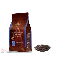 Горький шоколад 64% Extra-Bitter Guayaquil, Cacao Barry 5кг.