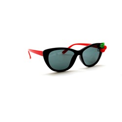 Детские солнцезащитные очки ВИШНИ черный красный