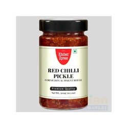 Пикули красный перец чили Red Chilli Pickle Kitchen Xpress 300 гр.