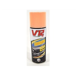 Полироль для  пластика автомобиля  "V12" антистатик ,запах свежести клубника (200 мл) (Италия)