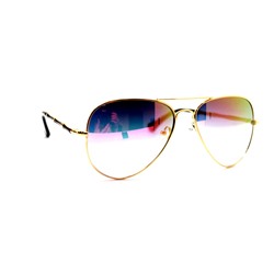Солнцезащитные очки Kaidai 7017 золото розовый