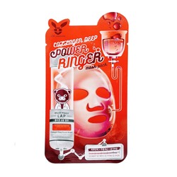 Тканевая маска для лица с коллагеном Elizavecca COLLAGEN Deep Power Ringer Mask Pack, 23 мл