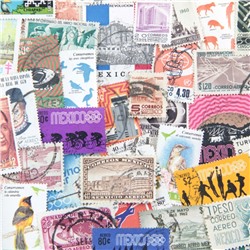 Набор различных марок, Мексика (40 шт)