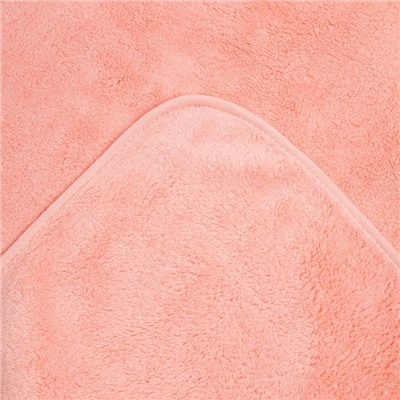 Полотенце детское Крошка Я «Зайчик», 70х140 см, цвет розовый, 100% полиэстер, 360г/м2