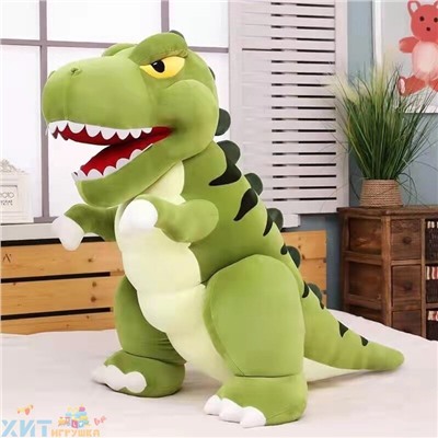 Мягкая игрушка Динозавр 80 см (ВЫБОР ЦВЕТА) di80, di80-blue, di80-pink, di80-green